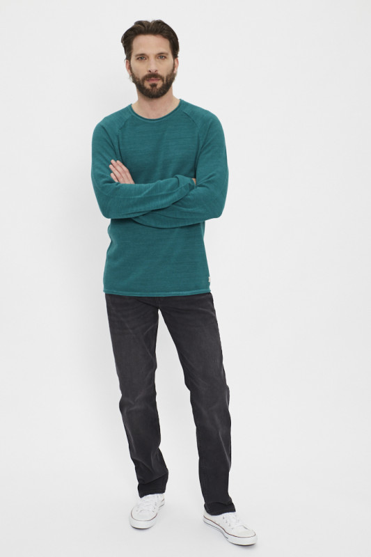 Jeans black denim coupe regular jack & jones