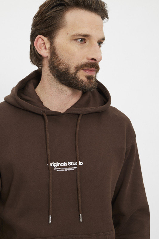 Sweat en coton et polyester