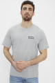 T-shirt relaxed fit gris