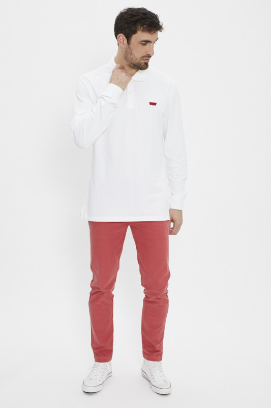 Polo blanc pour homme