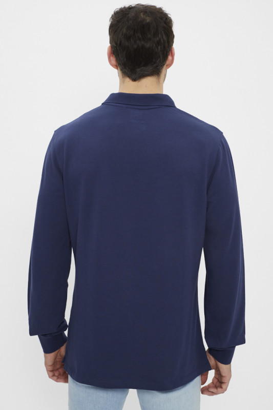 Polo manches longues pour homme