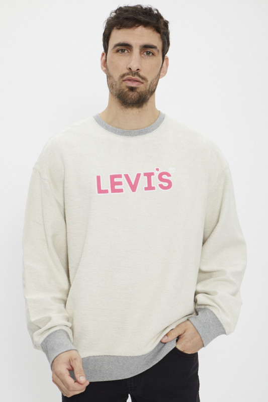 Sweat gris levi's pour homme