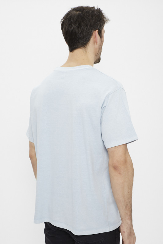 T-shirt vintage homme Levi's bleu pastel
