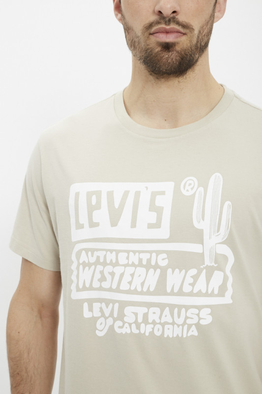 T-shirt graphic western pour homme