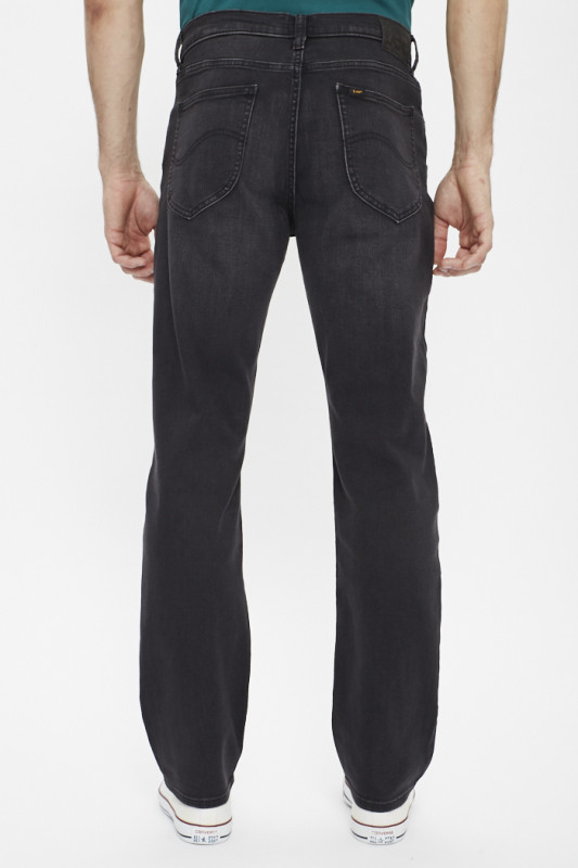 Jeans west relaxed black used Lee pour homme