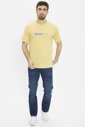 T-shirt Jack & jones pour homme logo floqué
