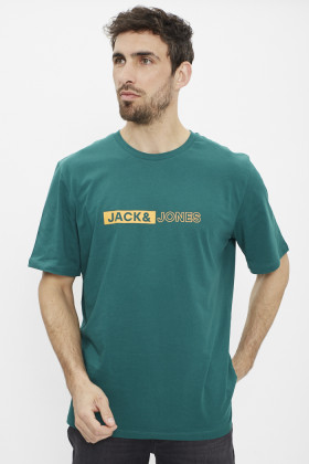 T-shirt Jack & jones pour homme logo floqué coupe standard