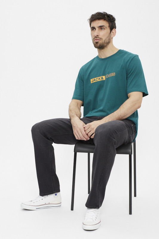 T-shirt Jack & jones pour homme logo floqué