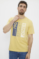 T-shirt Jio manches courtes jaune