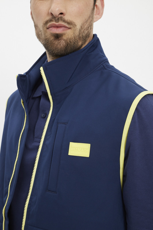 Veste bleu jaune et vert pour homme levi's