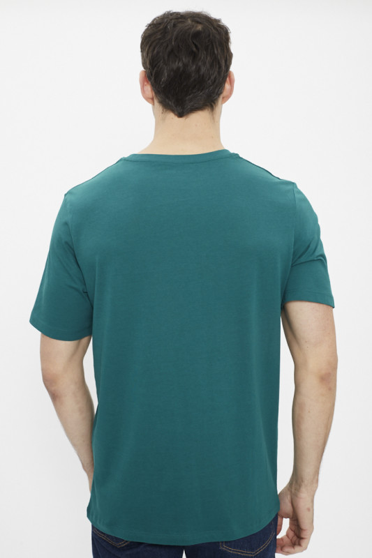 T-shirt vert sans manches pour homme