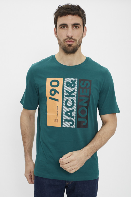T-shirt jack & jones avec logo floqué