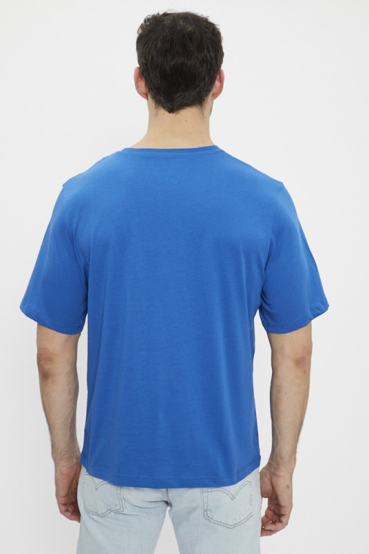 T-shirt col rond en coton