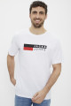 T-shirt corp logo blanc