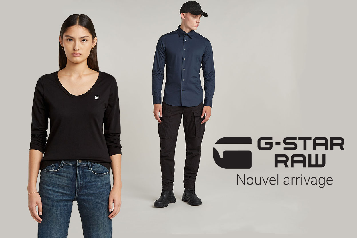 nouvel arrivage g-star pour la rentrée